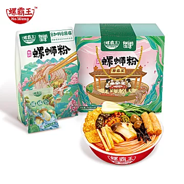 【螺霸王】柳州螺狮粉400g*5袋礼盒装[3元优惠券]-寻折猪