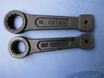 Taiwan KWT Percussion Wrench 27mm30mm32mm Single Head Plum Flower Hammer Wrench Heavy Machinery Repair Tool