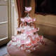 Champagne tower glass wedding supplies hotel supplies glass goblet classic martini glass cocktail glass