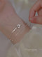 S925 silver bracelet for girls with niche exquisite light luxury high-end bracelet for girlfriends birthday gift jewelry
