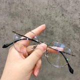 Retro Myopia Glasses Женские анти -мыл -белу -энфекционные бокалы для компьютерных очков могут соответствовать маленькому лице