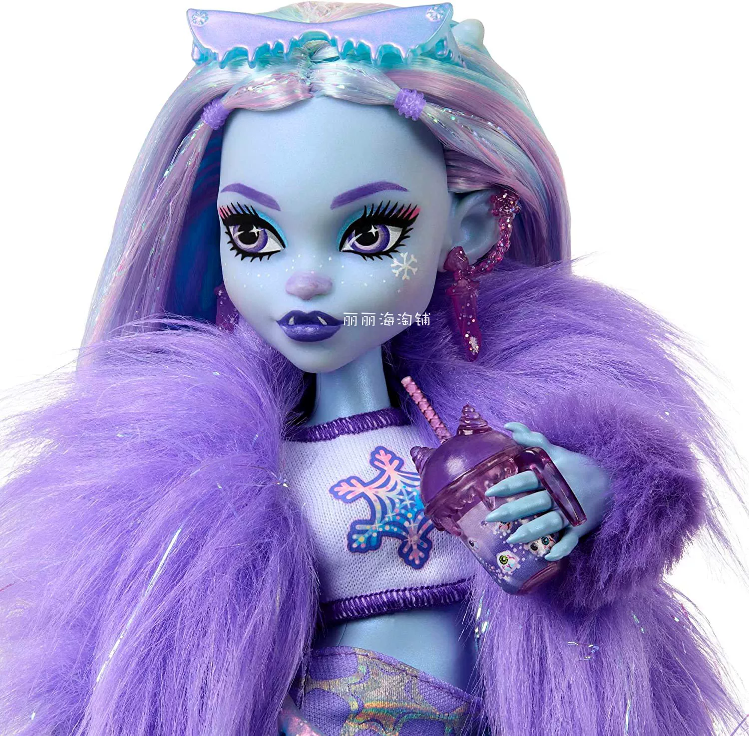▲ Монстер Хай школьный набор Abbey Bominable Snow Girl Mengxiang кукла