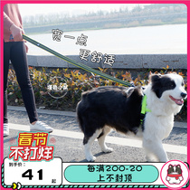 truelove dog traction rope small medium and large dog golden retriever traction rope method bucket pet explosion-proof dog walking rope