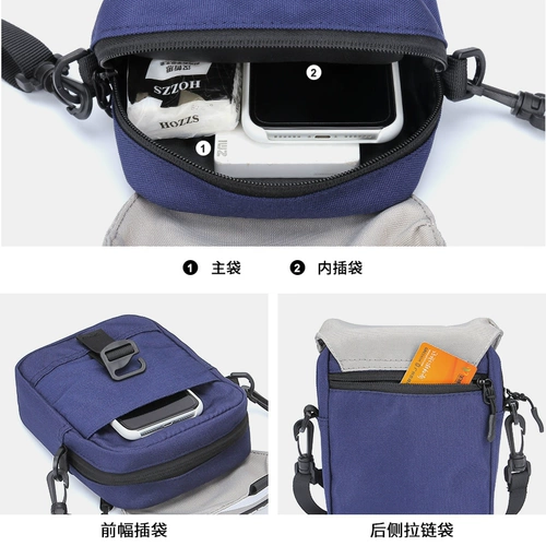 Сумка для телефона на одно плечо, маленькая небольшая сумка, рюкзак, сумка через плечо в стиле хип-хоп