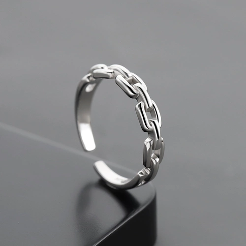 Tide, мужское кольцо, серебро 925 пробы, европейский стиль, на указательный палец