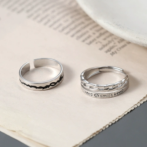 Мужское кольцо, ретро декор, на указательный палец