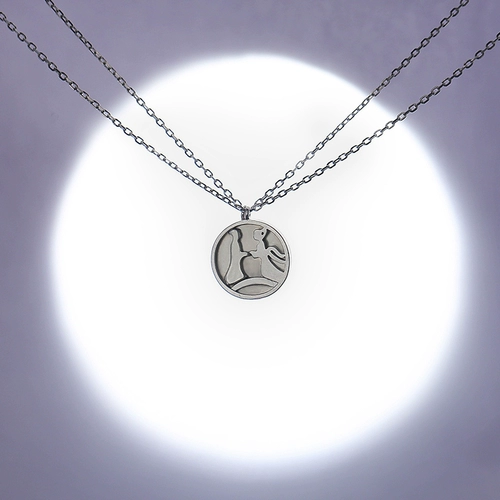 Ожерелье для влюбленных, памятная подвеска на день Святого Валентина, подарок на день рождения