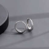 Трендовые серьги, серебро 925 пробы