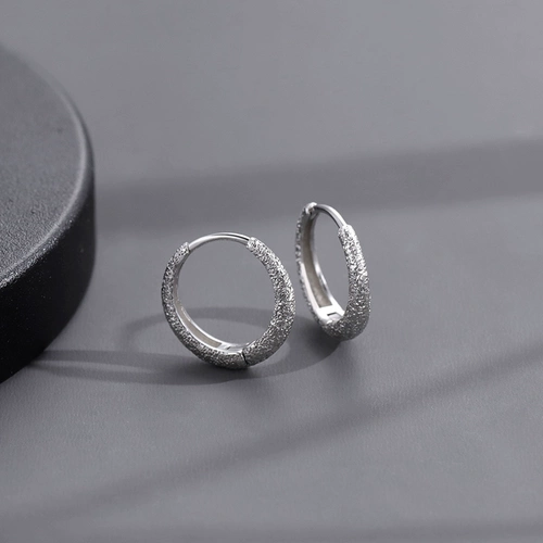 Трендовые серьги, серебро 925 пробы