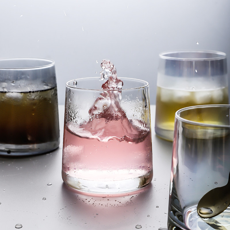 Phnom Penh glass home set heat-resistant net red creative water cup cute female ins wind girl drink cola cup