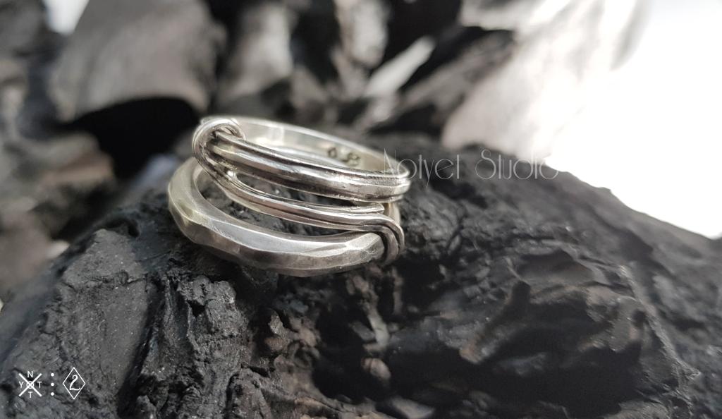 Bague homme OTHER   en Argenterie - Ref 3089548 Image 1
