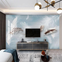 Bamboo Wood Fiber Integrated Wall Panel TV Background Wall Panel Atmospheric Brief Living Room Sofa Customized Background Wall wall panel