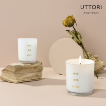 UTTORI Five ROSES SCENTED CANDLE Smokeless Soy WAX Rose Niche