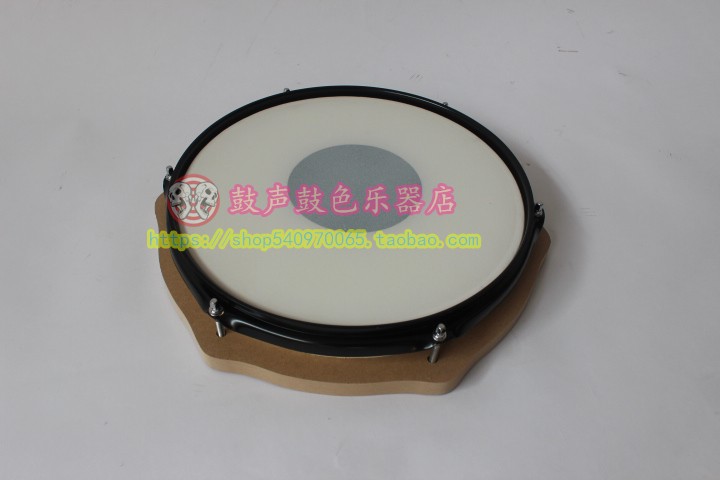 High-end 12-inch simulation sub-drum basic skills mute pad basic skills practice pad dumb drum good feel does not disturb the people