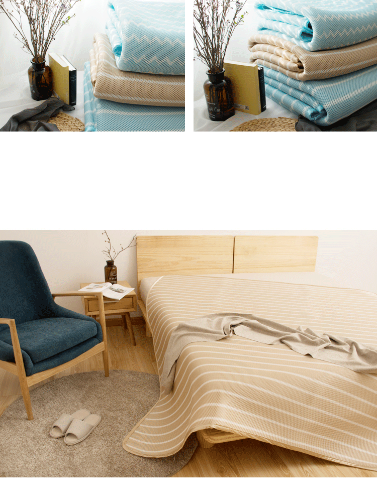 3D thở mùa hè Yodo XIUI nệm nước mới đơn hoặc kép gấp tatami mat 1 m 85 - Nệm nệm giá rẻ 200k