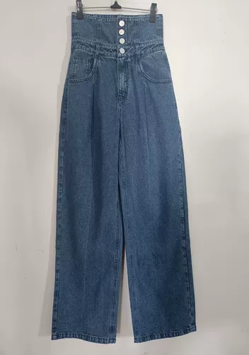 Женские синие штаны для отдыха, джинсы, высокая талия