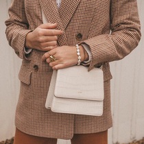 Partial spot jwpei US ins Shot selling white Knowable Carry-on single shoulder square bag avocado leather tattoo