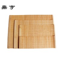 Dingheng tea mat bamboo tea ceremony accessories kung fu tea ceremony pot mat tea mat coaster insulation bamboo tea curtain hand