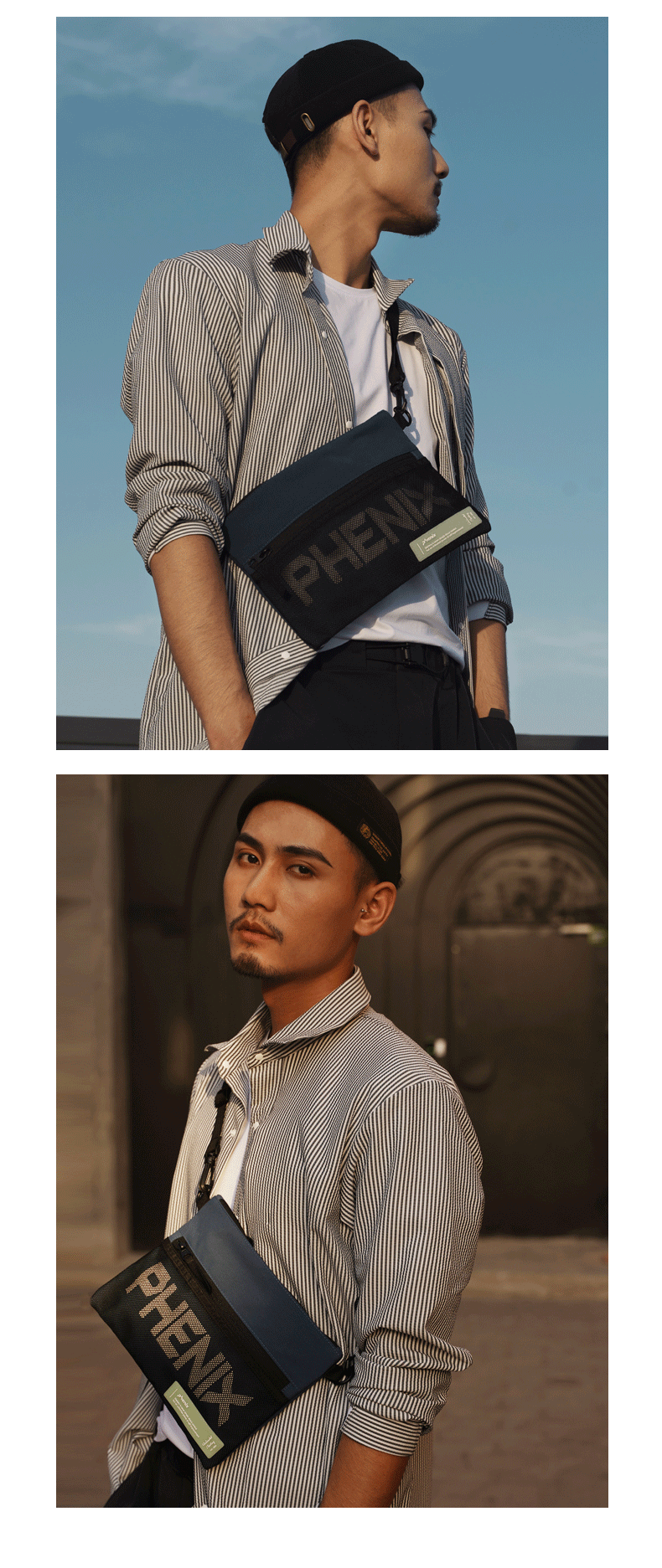 顶级品牌 日本 菲尼克斯Phenix 20新品 休闲运动单肩包 图5