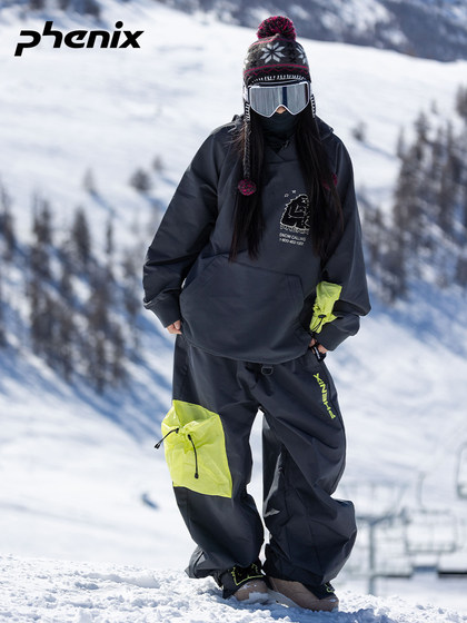 phenix菲尼克斯Pheti连帽卫衣春秋户外运动休闲宽松男女情侣款