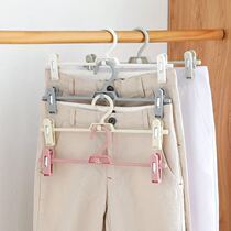 Incognito household pants rack Pants clip hanger hang pants skirt Hanfu clip Multi-function wardrobe storage pants rack