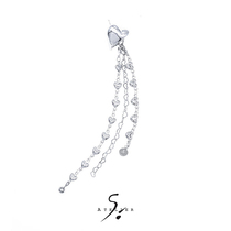 ATELIERSO official authorized love tassel earrings designer personality temperament earrings