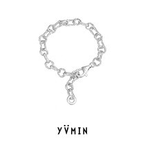 YVMIN special sweet tooth series sugar paper chain bracelet 925 silver design neutral simple wrist ornaments