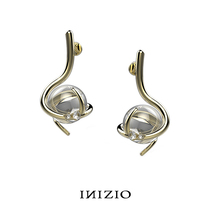 INIZIO Leisu Etherealize Spiritualized series earrings natural crystal gilded exquisite earrings
