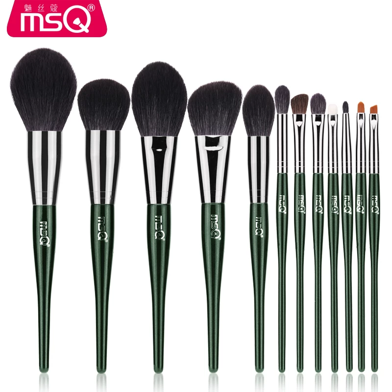 MSQ/ Кисти, набор 12 шт., кошачий глаз, полный комплект