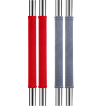 Thickened door handle protective sleeve silicone anti-slip unit door glass door pull gloves refrigerator door handle cover anti-static