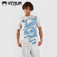 VENUM Хлопковая футболка с круглым воротником для тренировок для спортзала для отдыха, для бега