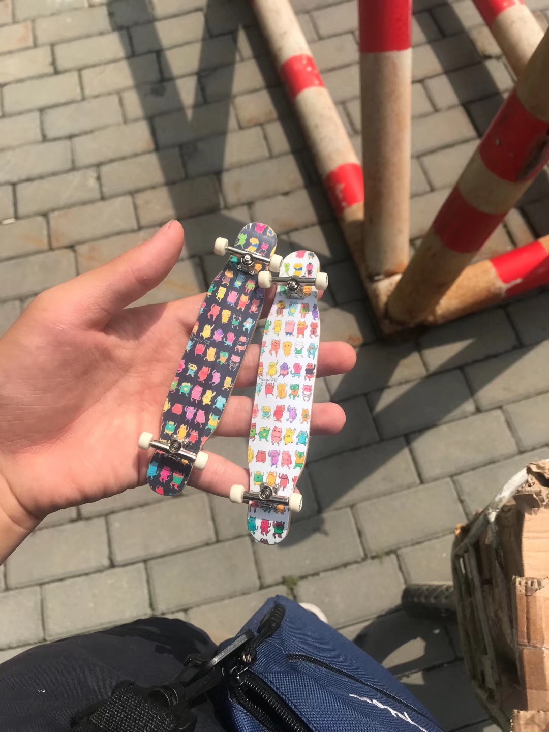 Finger ván trượt ván dài mặt dây chuyền cá vũ trụ núi tôi chiến tranh cánh gỗ phủ đường ván trượt gỗ độc gỗ - Trượt băng / Trượt / Thể thao mạo hiểm scooter