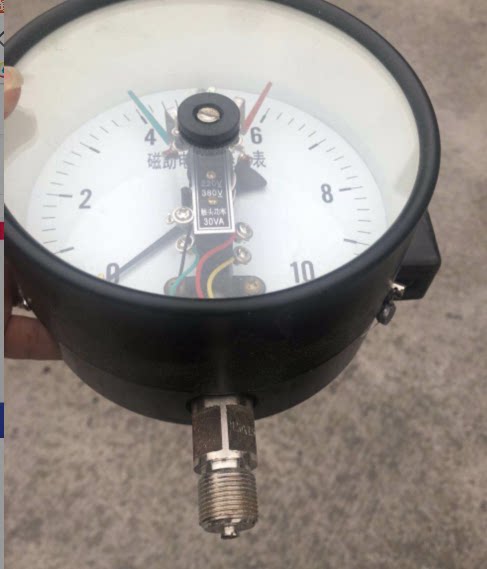 上海宜川上岭YXC-150磁助电接点压力0-10MPA 220V 380V 30VA