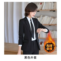 Флисовый пиджак классического кроя