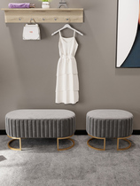 Nordic shoe stool household doorway to minimal sofa stool net red bedroom bench bedside bench long bench
