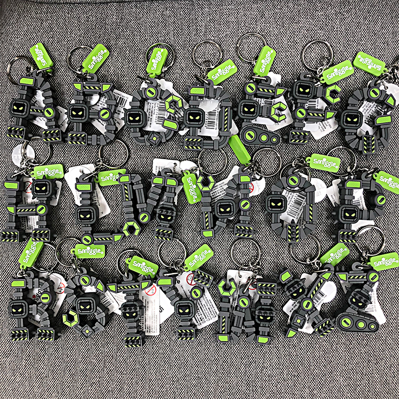 Australian Smiggle Elementary School Student Gray Mechanical Letter Scented Pendant Anti-Lost Keychain Kidsren's Toy Pendant Australian Smiggle Elementary School Student Gray Mechanical Letter Scented Pendant Anti-Lost Keychain Kidsren's Toy Pendant