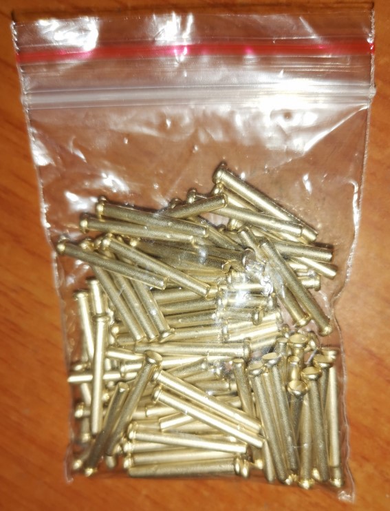 Module power stitch pin pins gilded 2 0mm * 18 0mm * 3 0mm 100 packets