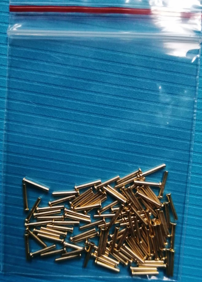 Module power stitch pin pins gilding 0 8mm * 6 0mm * 1 2mm 100 packets