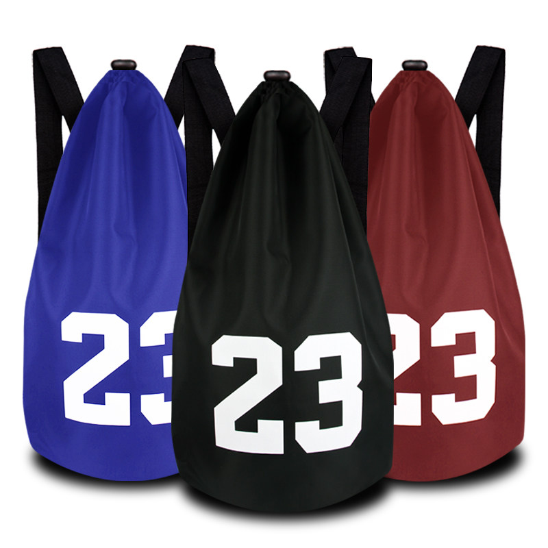 Basketball Bag Double Shoulder Containing Bag Basketball Bag Draw Rope Large Capacity Multifunction Professional Training Sports Men And Women Children