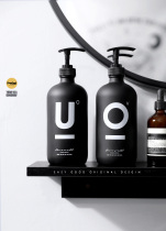 EG Nordic Shampoo body lotion Bath Lotion Bottle Lotion Press Bottle Bathroom Glass Hand Sanitizer Bottle Replacement Bathing Bottle