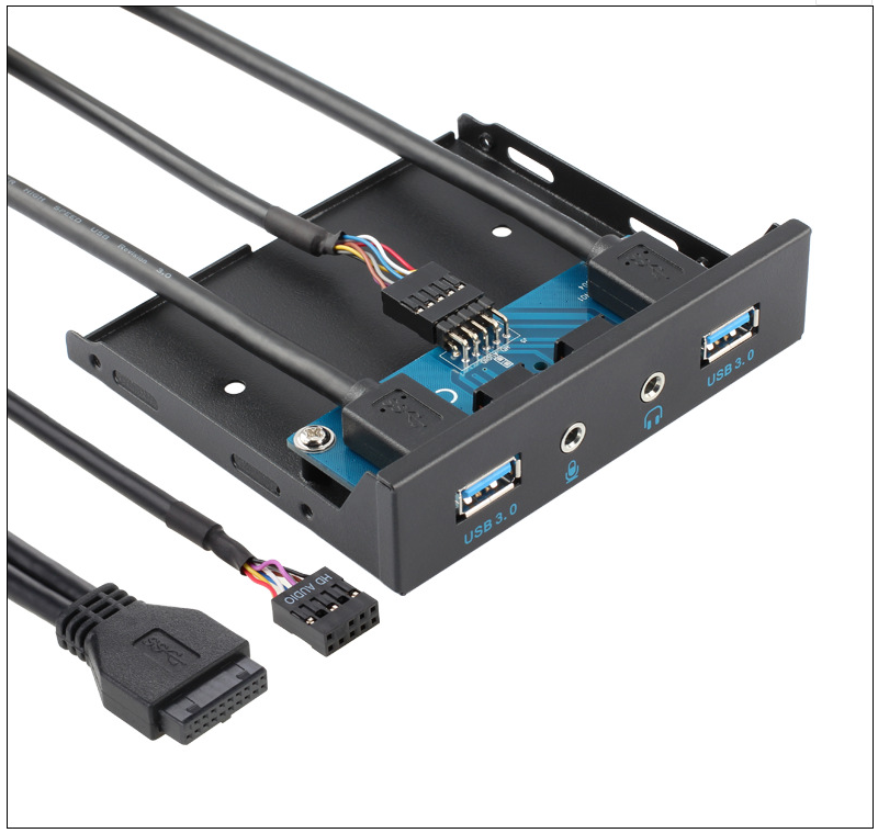 USB3 0 20Pin USB3 0*2 audio interface desktop computer floppy drive bit panel
