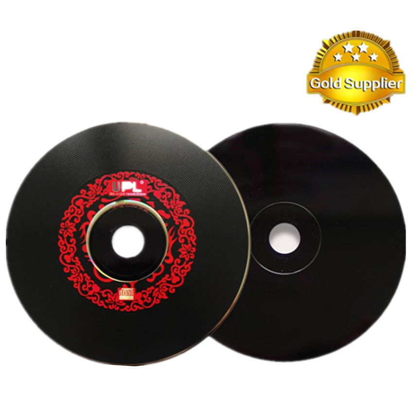 Double-sided Black Glue CD Burning Blank Music CD Burning Disc Vehicular Optical Disc BLANK