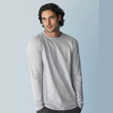 Хлопковый лонгслив, приятная телу футболка, 210 грамм, делается под заказ