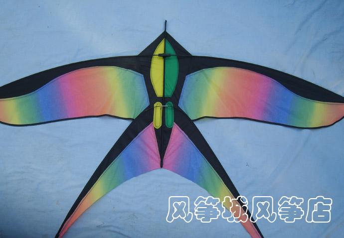 (Kite City Kite Shop) Weifang kite Kite Rainbow Bird Kite (K218) Colourful Swallow 