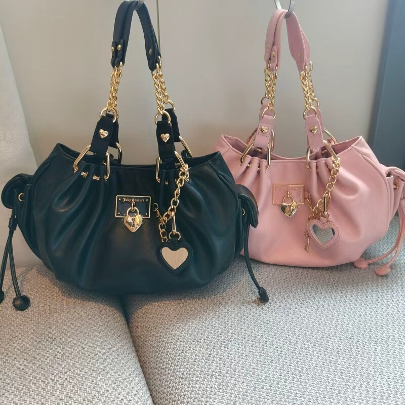 Juicy/Juicy2026 New Women's Bag Single Shoulder Handbag with Drape Effect Calfskin Handbag Juicy/Juicy2026 New Women's Bag Single Shoulder Handbag with Drape Effect Calfskin Handbag