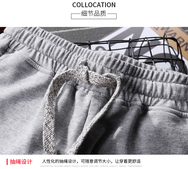 Quần short nam mùa hè thường mặc quần dài mùa hè năm điểm quần legging nam