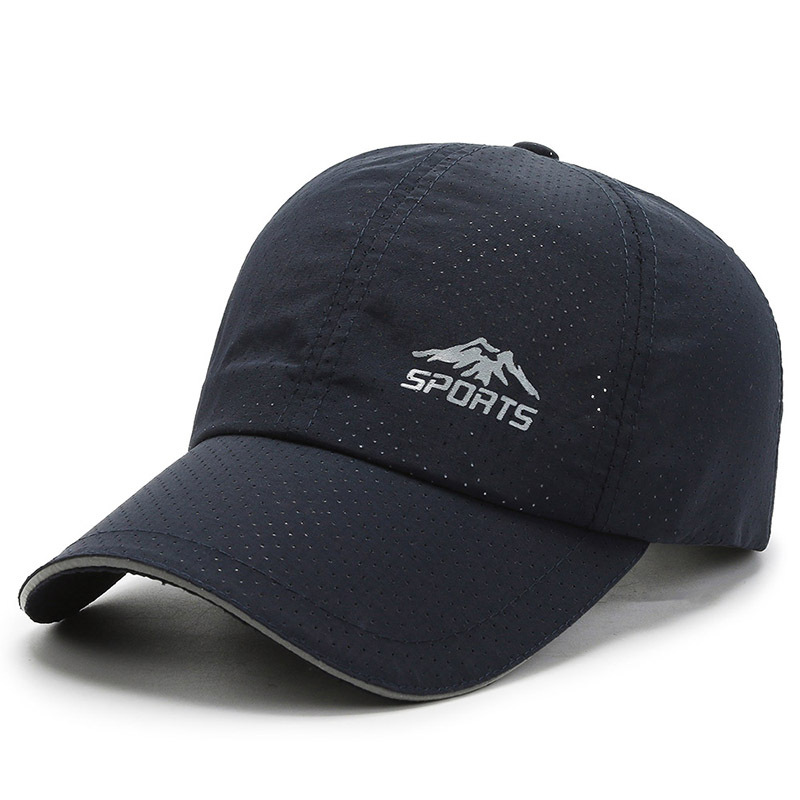 New male and female hat summer sun hat fashion sunscreen hat summer sun hat baseball cap 100 lap duck tongue cap black