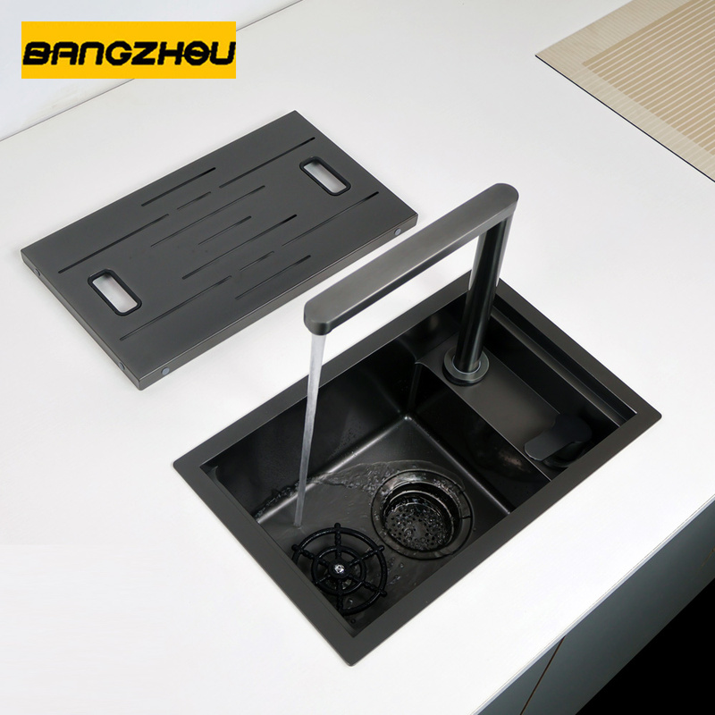 Hidden Ultra-Small Mini Water Bar Island Countertop Rv Handmade Sink Single Bowl Dining Table Vegetable Washing Basin Tea Room Sink Hidden Ultra-Small Mini Water Bar Island Countertop Rv Handmade Sink Single Bowl Dining Table Vegetable Washing Basin Tea Room Sink