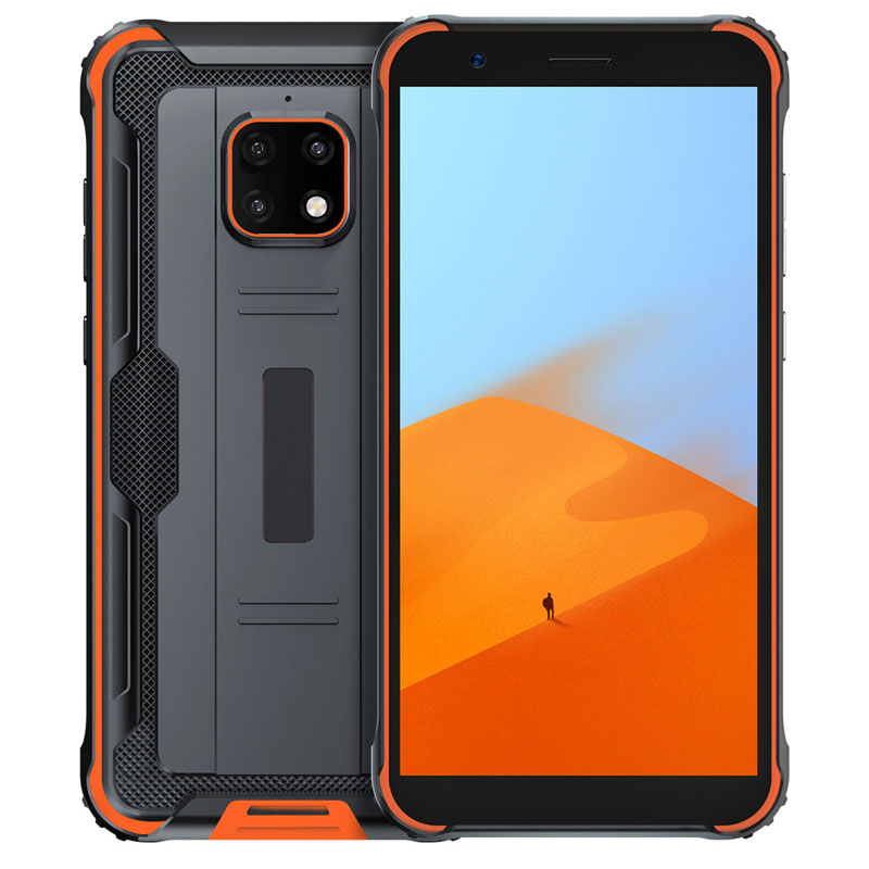 5 7 inch IP68 Android 9 handheld terminal 4G 64G GPS NFC three-proof smart phone