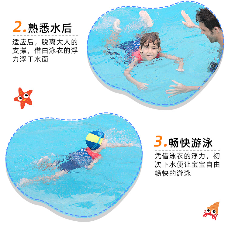 Áo phao trẻ em áo phao trẻ em Xiêm áo phao trẻ em thiết bị bơi cho nam và nữ mang theo đồ bơi nổi - Đồ bơi trẻ em quần bơi bé trai
